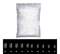 500 Pz/set Premere Su Unghie Cava Punte Del Chiodo Copertura Completa Unghie Finte Stampa Artificiale Su Lungo Mandorla Falso Estensione Decorazioni Accessori Manicure
