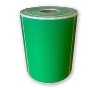 500 rotoli di etichette termiche dirette colorate, 100 mm x 76 mm, su rotolo, rosso, verde, blu, rosa, arancione, giallo, blu, bianco, per spedizioni, spedizioni, etichette vuote, nucleo da 25 mm
