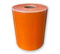 500 rotoli di etichette termiche dirette colorate, 100 mm x 76 mm, su rotolo, rosso, verde, blu, rosa, arancione, giallo, blu, bianco, per spedizioni, spedizioni, etichette vuote, nucleo da 25 mm