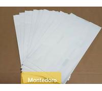 500 SACCHETTI DI CARTA PER ALIMENTI BIANCHI RESISTENTI 12X25 BUSTE CORNETTI PAN