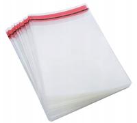 500 sacchetti in cellophane, trasparenti, con chiusura autoadesiva 21.5cm x 30cm clear