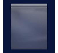 500 sacchetti in plastica trasparente richiudibili con chiusura lampo richiudibile per stampe, foto, documenti, vestiti, magliette