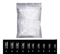 500 / Set Punte Per Unghie Cave Copertura Finta Stampa Artificiale Mandorla Lunga Estensione Falsa Falsa Artificiale Liscia Alto Impatto