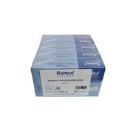 Romed Medical Spatola di legno Abbassalingua 150 x 18 mm 500