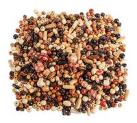 500 stampata perline di legno Assorizzato africano perline sciolto perline in legno macramé forniture perline legno naturale perline per Gioielli bracciali Collane Orecchino fabbricazione Mestiere DIY