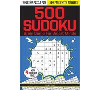 500 Sudoku Brain Game for Smart Minds (Tascabile)