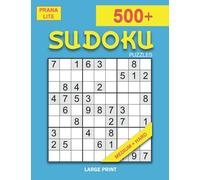 500+ Sudoku Puzzles Medium + Hard: Large Print Sudoku Puzzle Book for Adults | Medium and Hard | Volume 1