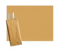 500 Tovagliette 30x40 cm. + 500 buste portaposate in carta paglia con tovagliolo 2 veli cartapaglia monouso