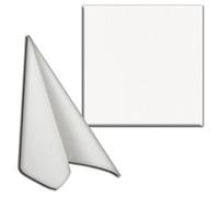 500 TOVAGLIOLI CARTA A SECCO BIANCO EFFETTO TESSUTO PROFESSIONALE 40X40 RESISTEN