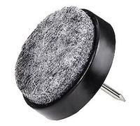 500 X Cuscinetti Protettivi Per Pavimenti In Nero 24Mm | Onestopdiy Ne