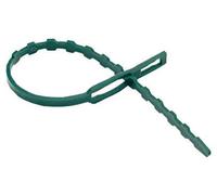 500 X Pianta Cinturino Legami Base Supporto Regolabile Plastica Verde 168 X 4mm