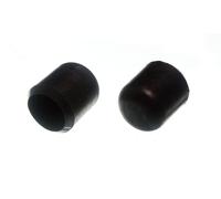 500 X Sedia Puntali Gomma Nera Proteggipavimento Bastone Ends 25mm 2.5cm Onest
