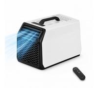 5000 BTU Portatile AC 220-240V, Dispositivo di Raffreddamento Compatto per Piccole stanze e Camper.modalità Sleep, Timer, Deumidificatore & Fan.Operazione tranquilla per Camera da Letto, Ufficio, Uso