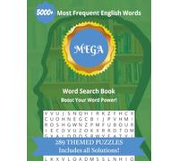 5000+ Most Frequent English Words Mega Word Search Book: Boost Your Word Power!