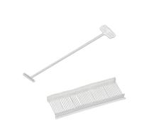 5000 PCS Lunghezza 50 mm Fili Sparafili Bianchi Fili a Paletta, Fili a Paletta Per Pistola Bianchi Fili A Paletta Fili Sparafili Per Pistola Sparafili Etichette Targhette E Cartellini