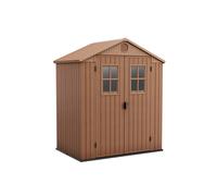 500037 Q.TA' 1 CASETTA KETER DARWIN EFF LEGNO 190X122X221 2 POR BROWN