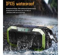 5000mAh Radio manuale multifunzionale manovella solare altoparlante Bluetooth AM/FM Radio meteorologica uso torcia elettrica di emergenza caricatore della banca di potere