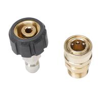 5000PSI Connect Couplers Maschile Tubo Sostituzione Rondella a Spalla Adattatore