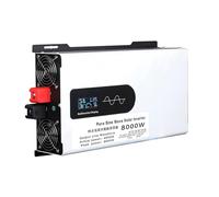 5000W Convertitore di Corrente,Onda Sinusoidale Pura,12-72V,Display | Display LCD Chiaro,5000W,con Informazioni in Tempo Reale per una Gestione Più Semplice(8000W,24v)