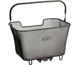 500112 Racktime Bask-It Largo Cestino Incl. Snapit-Adapter Nero