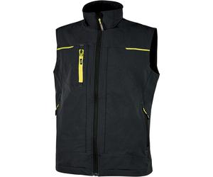 500120 Q.TA' 1 U-POWER GILET SATURN NERO/GIALLO TG. L