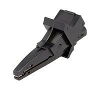 5004/LM-IEC-N morsetto a coccodrillo 20A 1kVDC nero Ber. Fermata: max. 25 mm ...