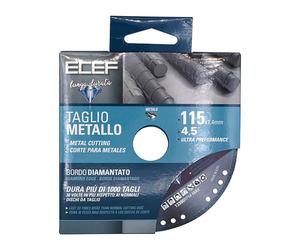 500573 Q.TA' 1 DISCO DIAMANTATO P/TAGLIO METALLO D 115 MM
