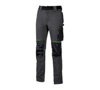 500699 Q.TA' 1 U-POWER PANTALONE ATOM SLIM FIT GRIGIO-VERDE TG.L