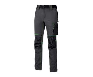 500699 Q.TA' 1 U-POWER PANTALONE ATOM SLIM FIT GRIGIO-VERDE TG.L