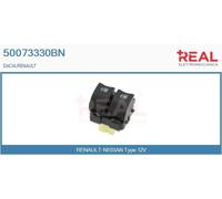 50073330BN REAL Interruttore, Alzacristallo per RENAULT