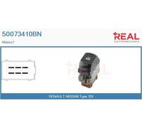 50073410BN REAL Interruttore, Alzacristallo per RENAULT