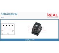 50076430BN REAL Interruttore, Alzacristallo per AUDI