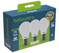500917 Q.TA' 10 BEGHELLI LED GOCCIA E27 8W 58050 CALDA 3000K 3