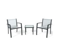 500969 Q.TA' 1 C SET 3 SALOTTO HAVANA ACCIAIO ANTRACITE/GRIGIO