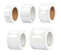 500Count Etichetta Adesiva Tonda Trasparente Per Buste Inviti Imballaggio