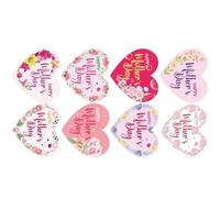 500Counts Happy Mother's Day Seal Sticker 2,5 cm etichette da imballaggio per sigillare buste scatole di carte festa della mamma imballaggio decorazione della casa