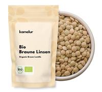500g BIO lenticchie brune secche - legumi secchi, lenticchie BIO - piatto lenticchie in confezione biodegradabile