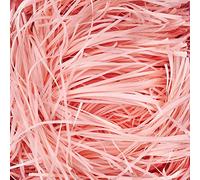 500g Carta Tagliuzzata per Regali - Rosa pallido - Paglia per Cesti - Ideale Paglia Confezioni per Scatole Regalo