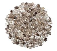 500g Cristalli di Quarzo Fumè Naturali Triturati, Chips Lucidate - Chips di Cristalli Curativi all’Ingrosso, Cristalli Triturati e Pietre Preziose per Artigianato, Bellissimo Pacchetto per Regalo