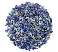 500g Cristallo di Lapis Lazuli Pietra schiacciato Naturale, Chip di Cristalli di guarigione di Patatine Fritte al Lapis Lazuli Sfuso, Pietre levigate per Cristalloterapia e Reiki, Artigianato