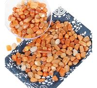 500g di Cristallo di Aventurine rouge Pietra schiacciato Naturale, Chip Cristalli di guarigione di Patatine Fritte al Aventurine rouge Sfuso, Pietre levigate per Cristalloterapia e Reiki, Artigianato