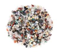 500g di Cristallo di Pietre Miste schiacciato Naturale, Chip di Cristalli di guarigione di Patatine Fritte al Pietre Miste Sfuso, Pietre levigate per Cristalloterapia e Reiki