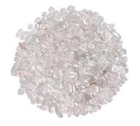 500g di Cristallo di Quarzo Rosa Chiaro Pietra schiacciato Naturale, Chip Cristalli di Guarigione di Patatine al Quarzo Rosa Chiaro, Pietre Levigate per Cristalloterapia e Reiki, Artigianato