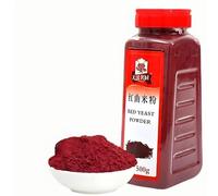 500g Di Lievito Rosso Cinese in Polvere Senza Additivi Colorante Rosso Naturale Commestibile Tè Profumato Adatto per Cucinare E Preparare Dolci