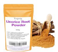 500g LIQUIRIZIA IN POLVERE | Liquirizia | Bastoncini di Liquirizia in Polvere | Caramelle alla Liquirizia | Aroma e Gusto Intenso - 100% Naturale, Pura e Senza Additivi | TazarinLtd