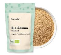 500g Sesamo BIO pelato e non tostato - Semi di sesamo senza additivi - Sesamo BIO (semi di sesamo) in confezione biodegradabile