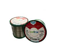 500g Stagno Felder D. 1 mm flux 2.2% Sn 99,3 Cu 0,7 BOBINA ROTOLO 0,5 kg