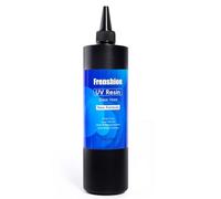 500G UV Resina, Upgrade Formula Crystal Clear UV Resina Solare Cure Luce Solare Attivata Duro UV Resina Kit per Gioielli Orecchini Collana Braccialetto Making, Casting & Coating e DIY Craft