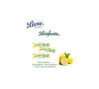 500gr CARAMELLE AL LIMONE LEONE TORINO SENZA ZUCCHERO VEGANE LEONSNELLA