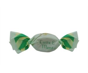500gr. CARAMELLE DURE CAFFAREL LATTE E MENTA SENZA GLUTINE SFUSO